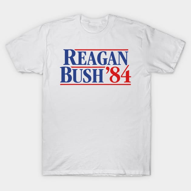 Reagan Bush 84 T-Shirt by EliseOB